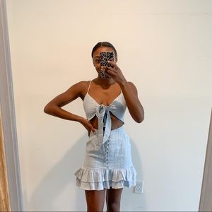 Skylar Madison Tie-Front Dress